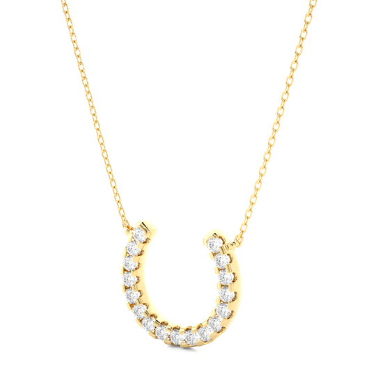 0.26 CT Dazzle U Alphabet Pendant For Women's In Labgrown And Natural Diamonds - HIGHCARAT DIAMONDS