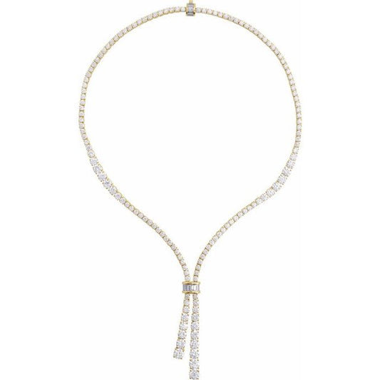 14K Yellow 26 1/5 CTW Lab-Grown Diamond 20