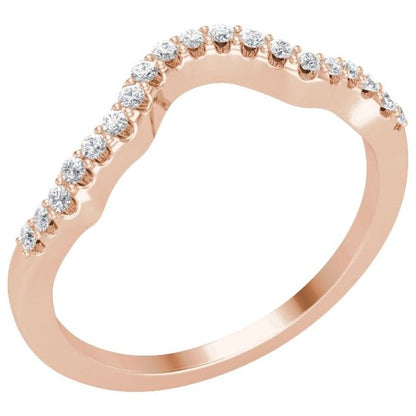 14K Yellow 1/6 CTW Lab-Grown Diamond Band