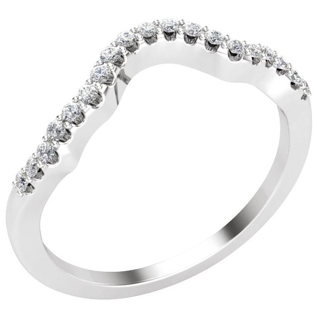 14K Yellow 1/6 CTW Lab-Grown Diamond Band