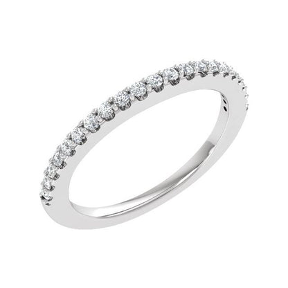 14K Yellow 1/4 CTW Lab-Grown Diamond Matching Band