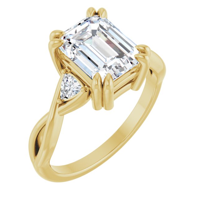 14k-rose-1/10-ctw-lab-grown-diamond-matching-band