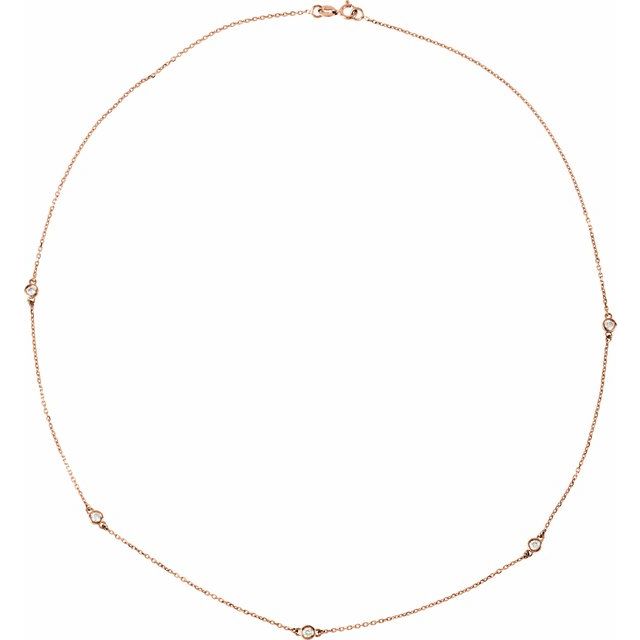14k-yellow-1/5-ctw-lab-grown-diamond-3-station-18"-necklace