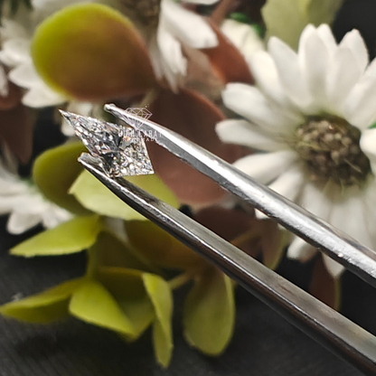 Kite Cut Elegance Diamond, Kite Cut Lab Grown Loose Diamond For Rings, Pendants And Stud Earrings