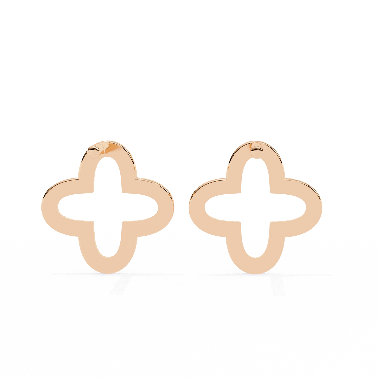 Round Cut Diamond Cluster Dainty Classic Antique Handmade Screw Back Wedding Stud Earring For Her