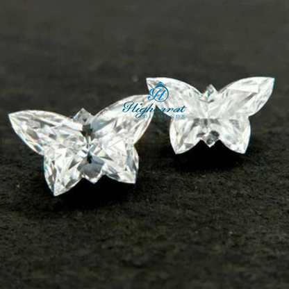 Butterfly Shape Elegant Antique Diamond, Loose Stunning Perfect Sparkling Dainty Loose Diamond Use For Bracelet, Necklace