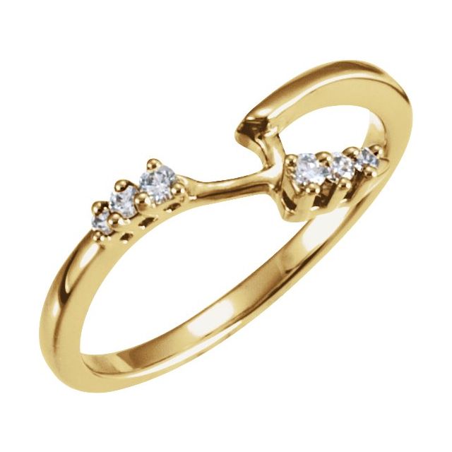 Princess Cut Diamond Mounting split shank Ring