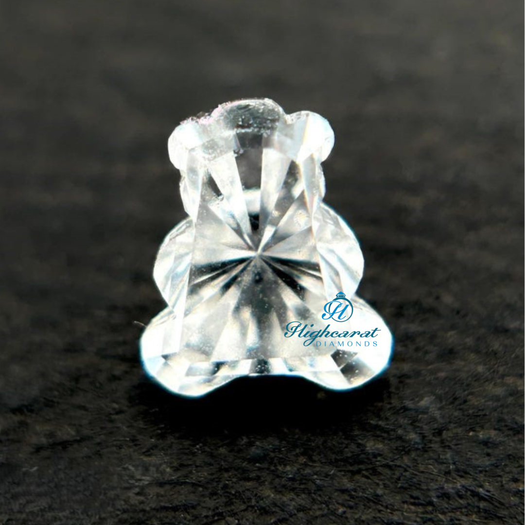 Teddy Bear Cut Elegance Loose Diamond, Antique Lab Grown Cluster Delicate Statement Diamond Use For Custom Jewelry
