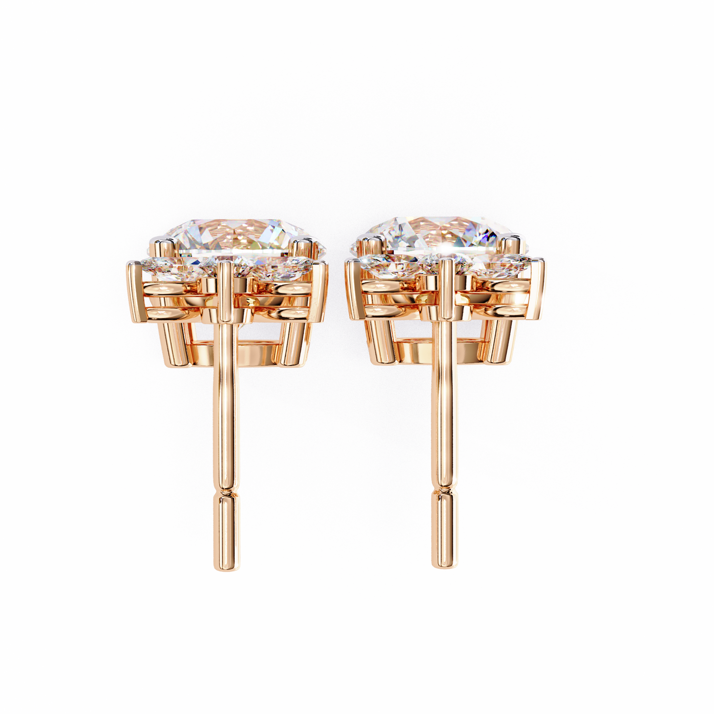 2.02Ct Marquise And Round Cut Lab Grown Diamond Classic Timeless Vintage Drop Earring, Annivrasry Gift For Her