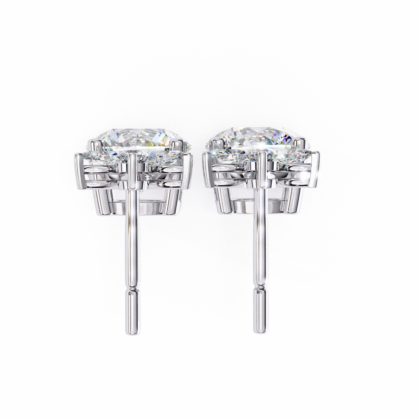 2.02Ct Marquise And Round Cut Lab Grown Diamond Classic Timeless Vintage Drop Earring, Annivrasry Gift For Her