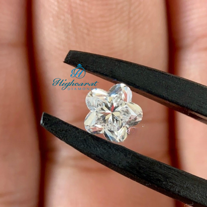 Flower Shape Top Grade Lab Grown Loose Diamond, Delicate Antique Classic Vintage Stunning Diamond Use For Necklace