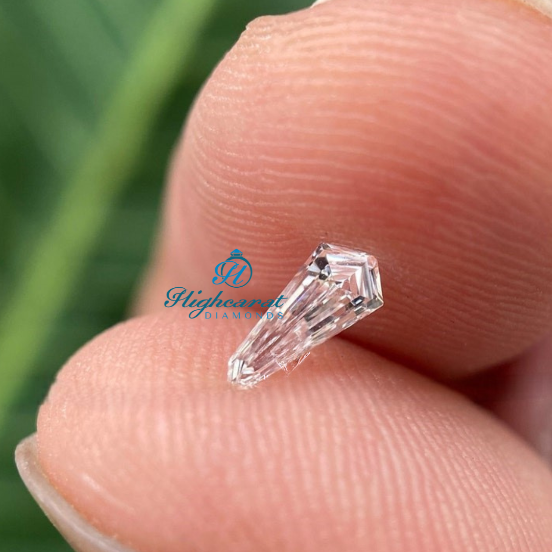 Shield Cut Antique Diamond, Unique Top Grade Lab Grown Loose Statement Perfect Diamond Use For  Pendant, Earring