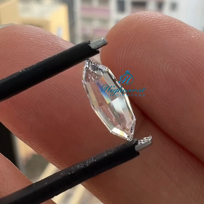 Marquise Shape Step Cut Diamond, Antique Flawless Clarity Lab Grown Dainty Perfect Classic Diamond Use For Solitaire Ring, Pendant