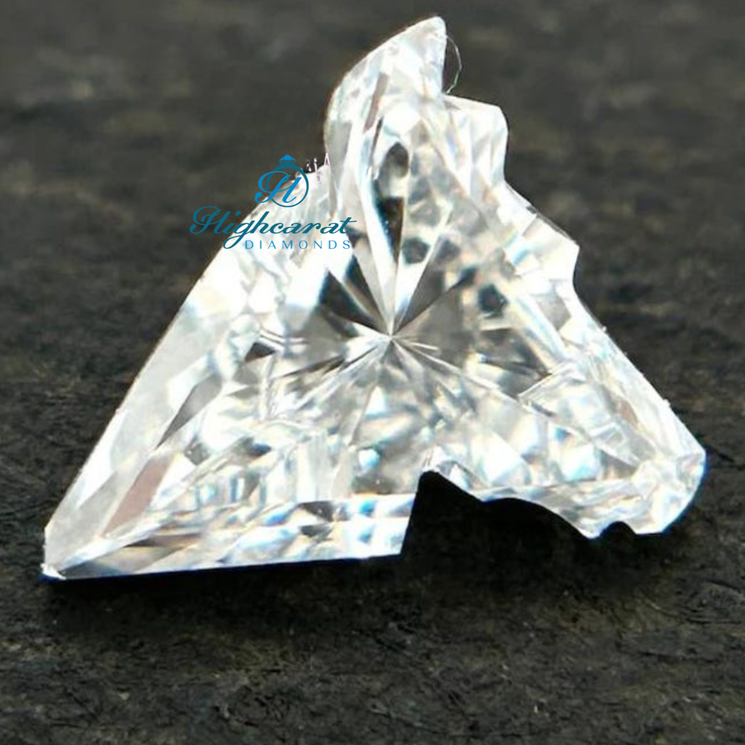 Horse Shape Elegant White Colorless Loose Diamond, Antique Statement Loose Stunning Dainty Diamond Use For Earring, Pendant