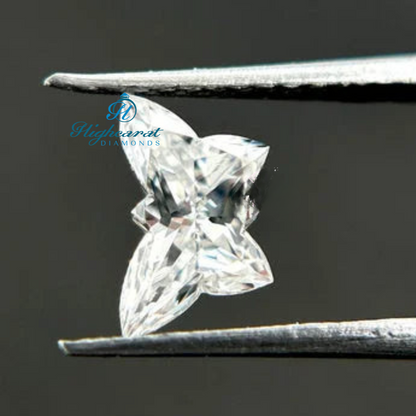Butterfly Shape Elegant Antique Diamond, Loose Stunning Perfect Sparkling Dainty Loose Diamond Use For Bracelet, Necklace