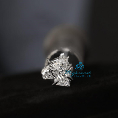 Horse Shape Elegant White Colorless Loose Diamond, Antique Statement Loose Stunning Dainty Diamond Use For  Earring, Pendant