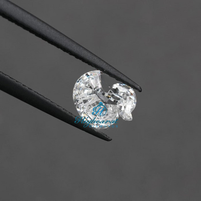Elegant Duck Shape Loose Lab Grown Diamond, Sparkling Antique Minimalist Cluster Diamond Use For Pendant