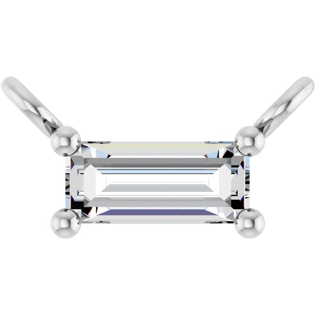 14K Yellow 1/8 CTW Lab-Grown Diamond Pendants Center