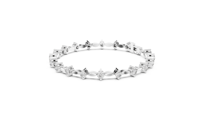 2.09CT Round Cut Top Grade Diamond Unique Delicate Elegant Vintage Tennis Bracelet Gift For Women's