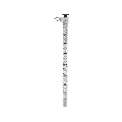 3.98Ct Round Cut Diamond Elegant Channel Set Hand Crafted Bridesmaid Tennis Bracelet Gift for Women's