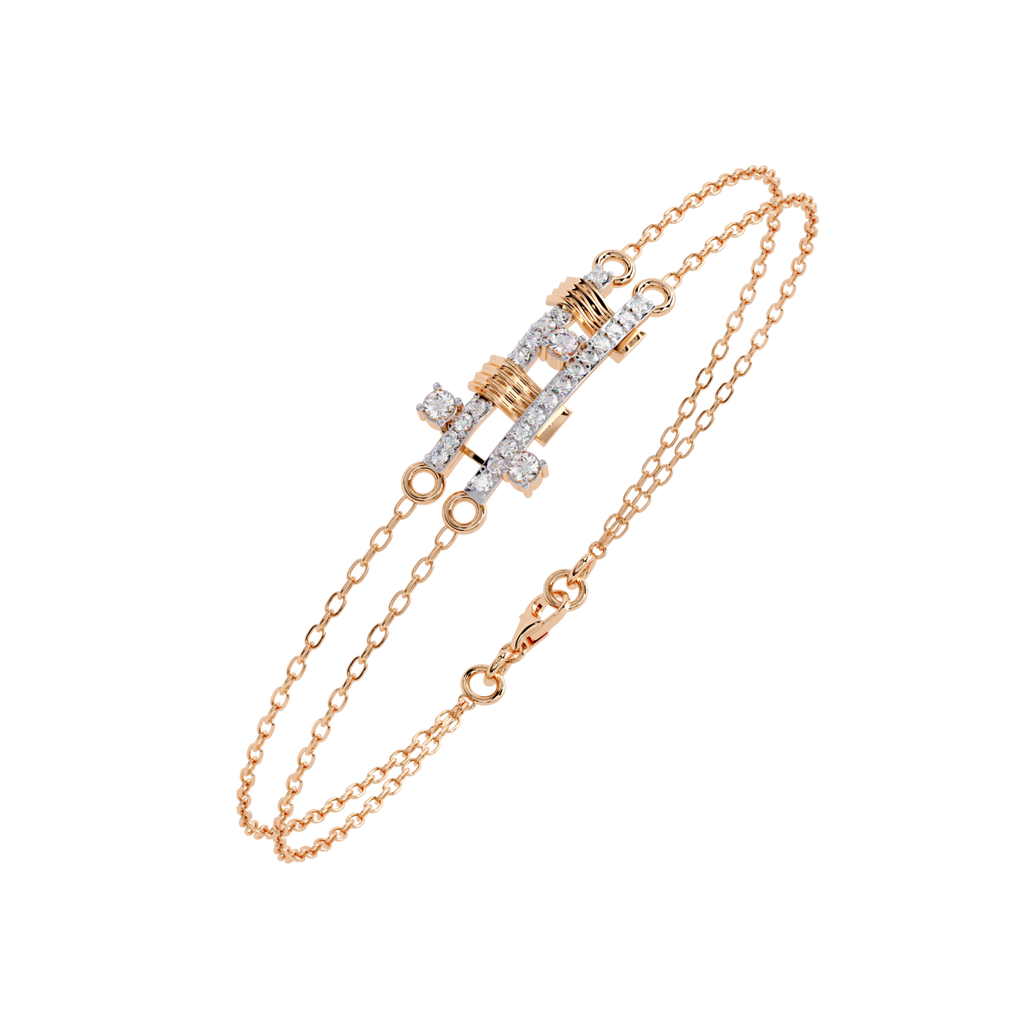 Round Cut Diamond Antique Cluster Dainty Minimalist Statement Cuff Bracelet Gift For Women's