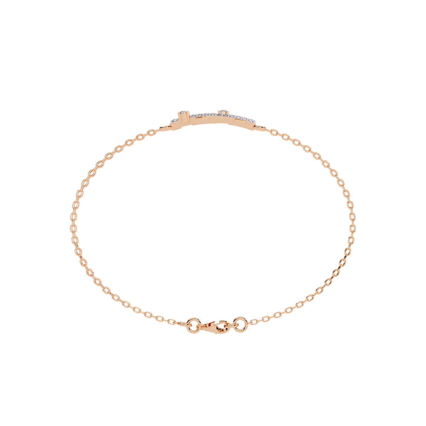 Round Cut Diamond Antique Cluster Dainty Minimalist Statement Cuff Bracelet Gift For Women's