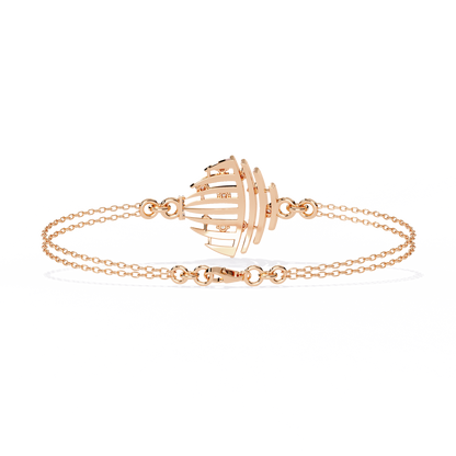 Antique 0.13Ct Round Cut White Colorless Lab Grown Diamond Vintage Dainty Party Wear Cuff Bracelet For Gift