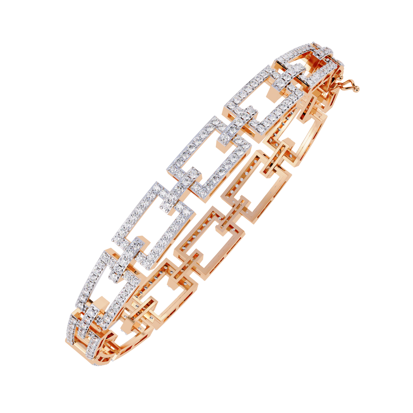 2.31Ct Round Cut Top Grade Diamond Delicate Vintage Elegant Stunning Timeless Bridesmaid Line Bracelet For Gift