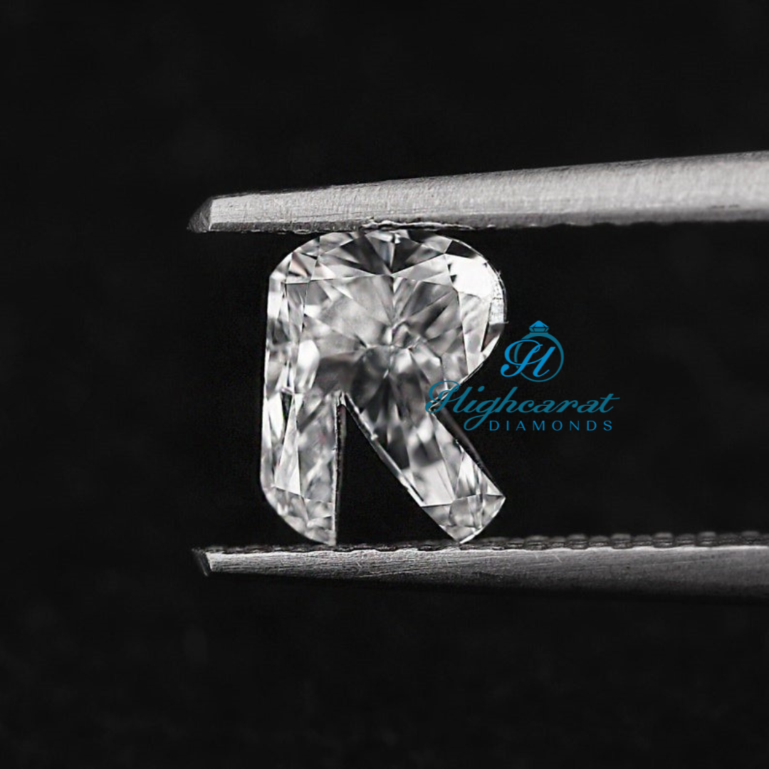Brilliant R-Letter Fancy Cut Diamond New Arrival for Custom Gifts