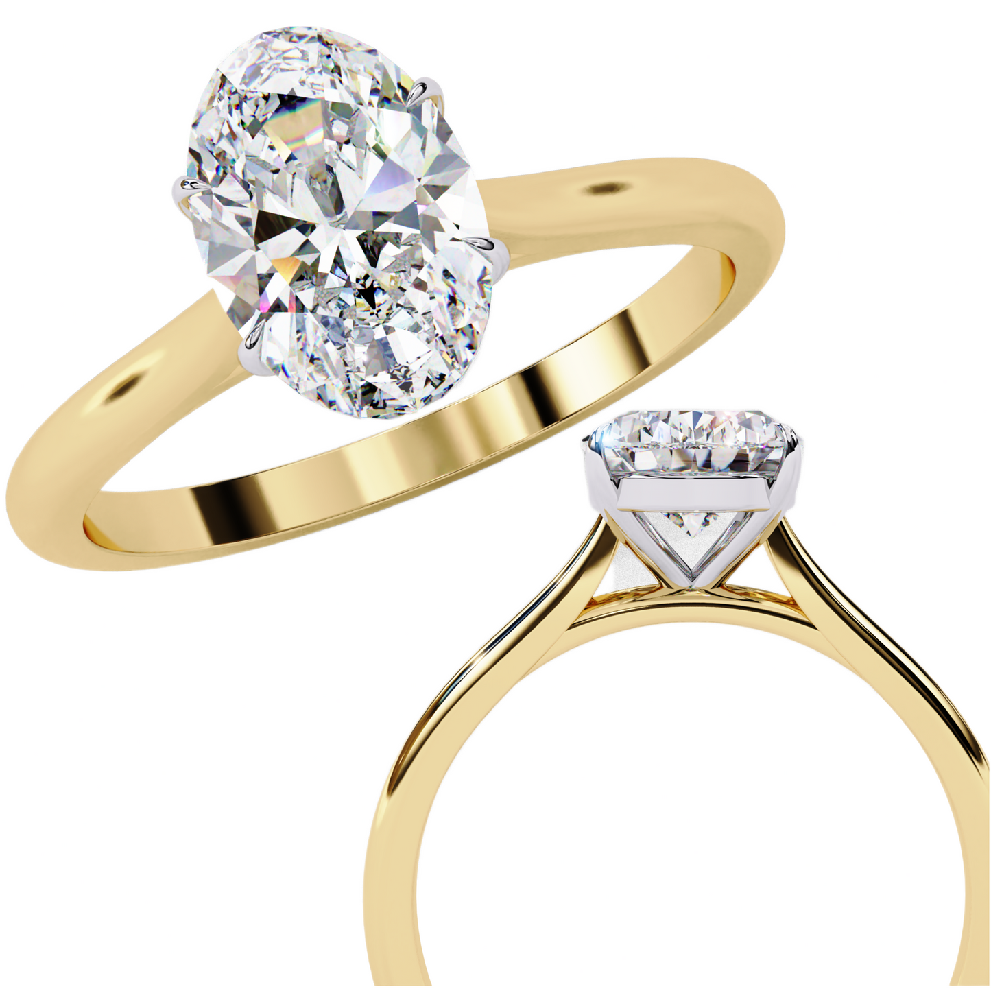 1.20 Ct Oval Cut Pave Set Lab Grown Diamond Vintage Minimalist Engagement Ring for you