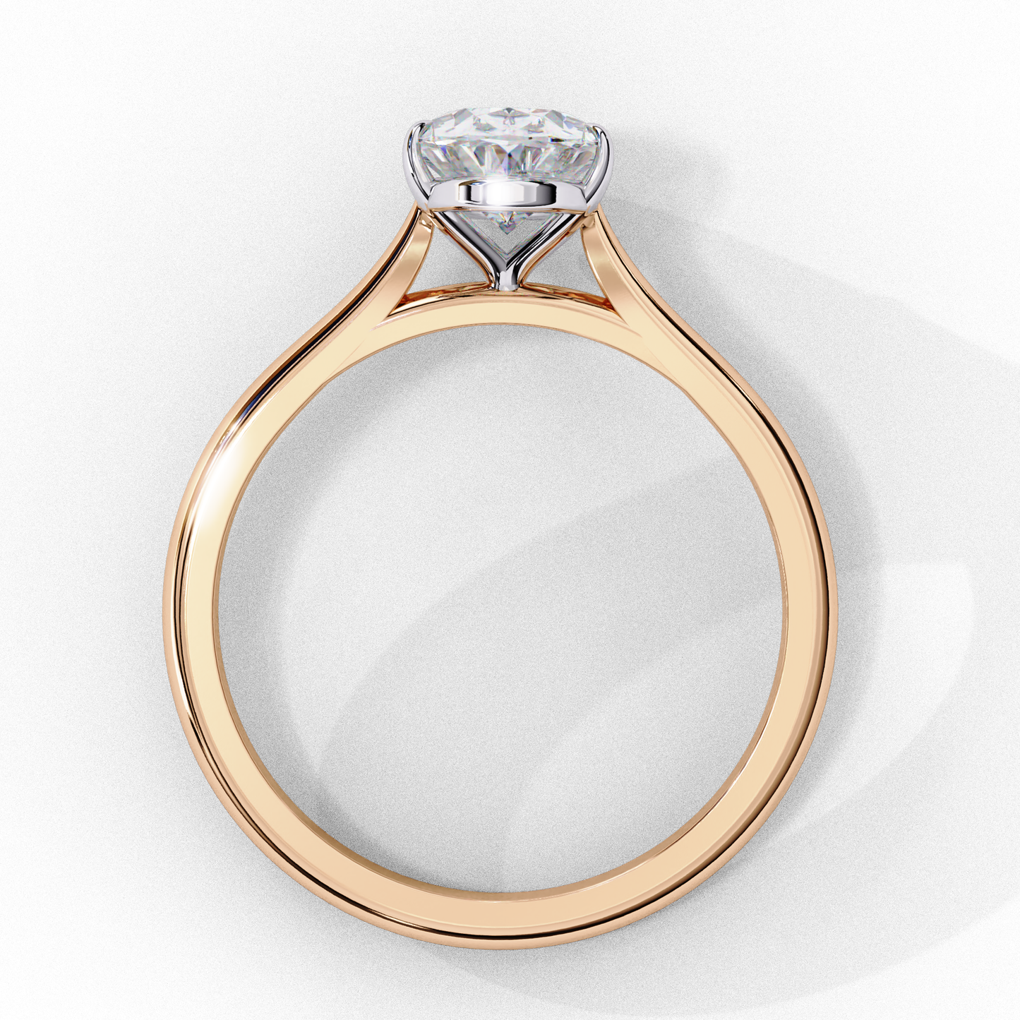 1.20 Ct Oval Cut Pave Set Lab Grown Diamond Vintage Minimalist Engagement Ring for you