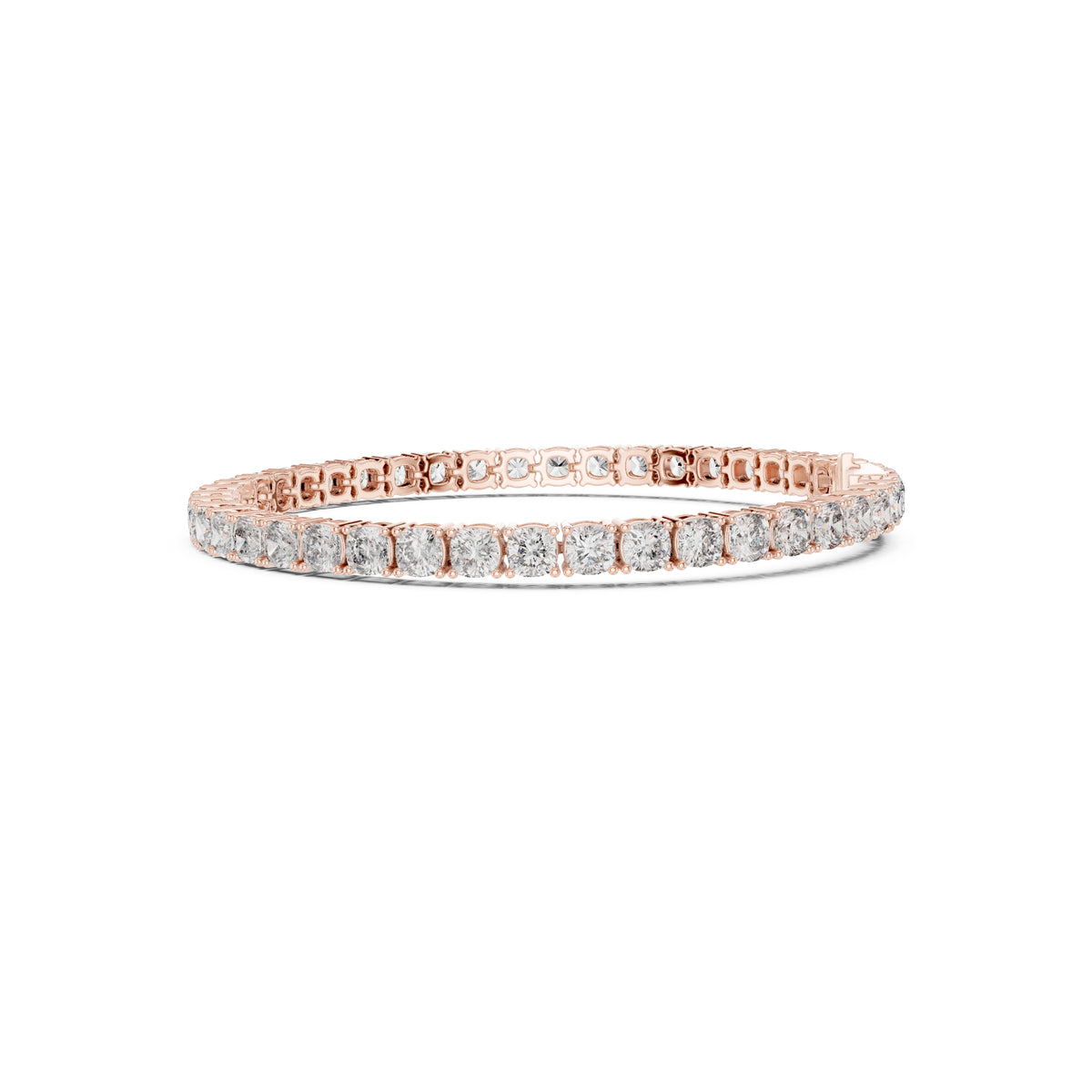 10.12Ct Cushion Cut Diamond Elegant Dainty Perfect Minimalist Bridesmaid Tennis Bracelet Gift For Women's - HIGHCARAT DIAMONDS