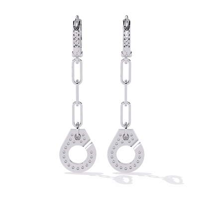 Round Cut Diamond Antique Handcrafted Stacking Perfect Cluster Minimalist Party Wear Aura Earring For Her