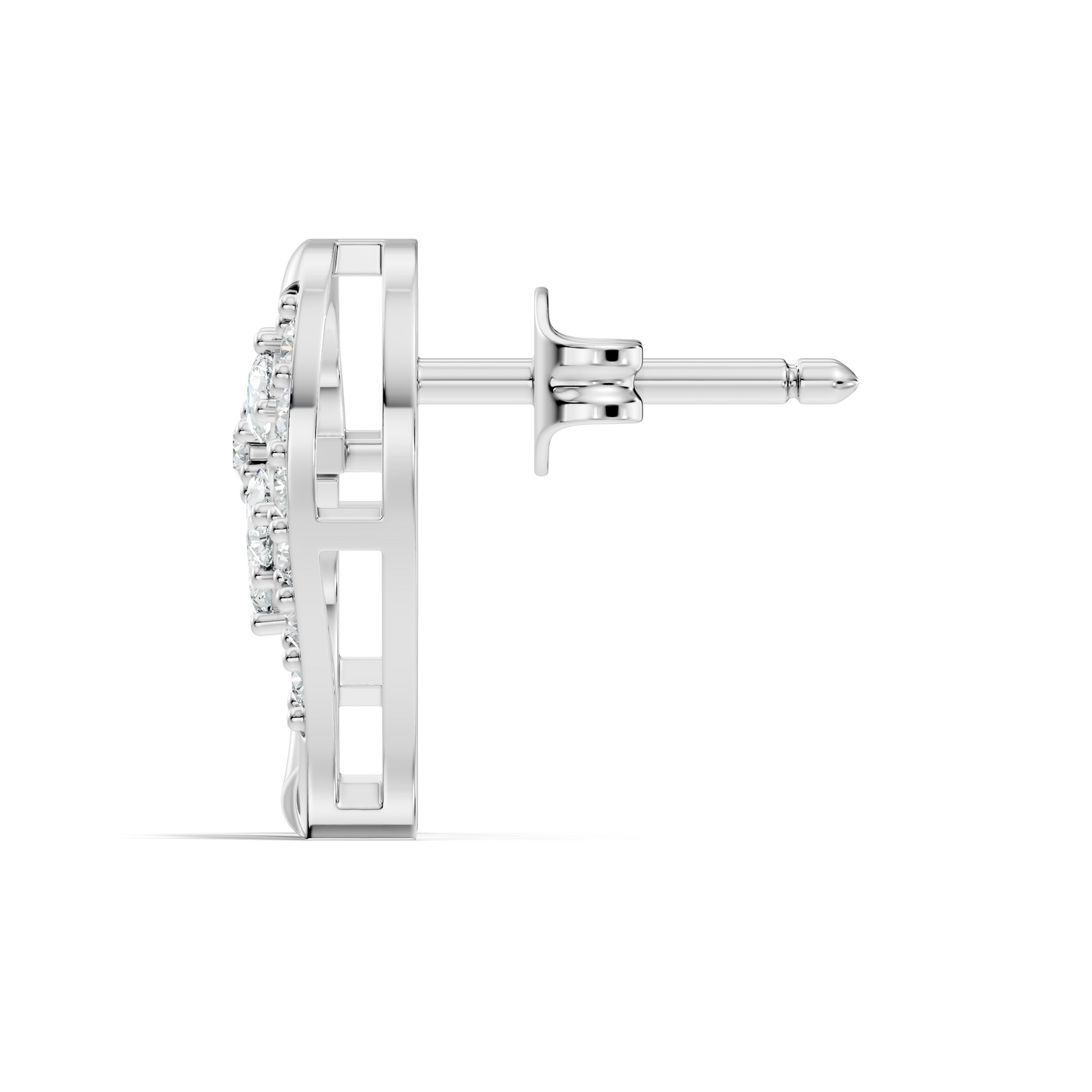 Round And Pear Shape Lab Grown Lab Grown & Natural Diamond Unique Style Earrings For Her