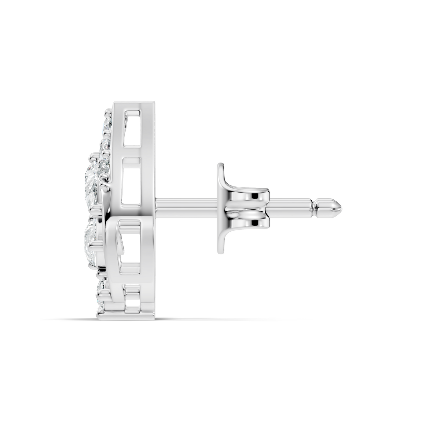 Pear, Round Shape 14k Solid Gold Natural, Lab grown Both Diamond Available Diamond Ring For Her