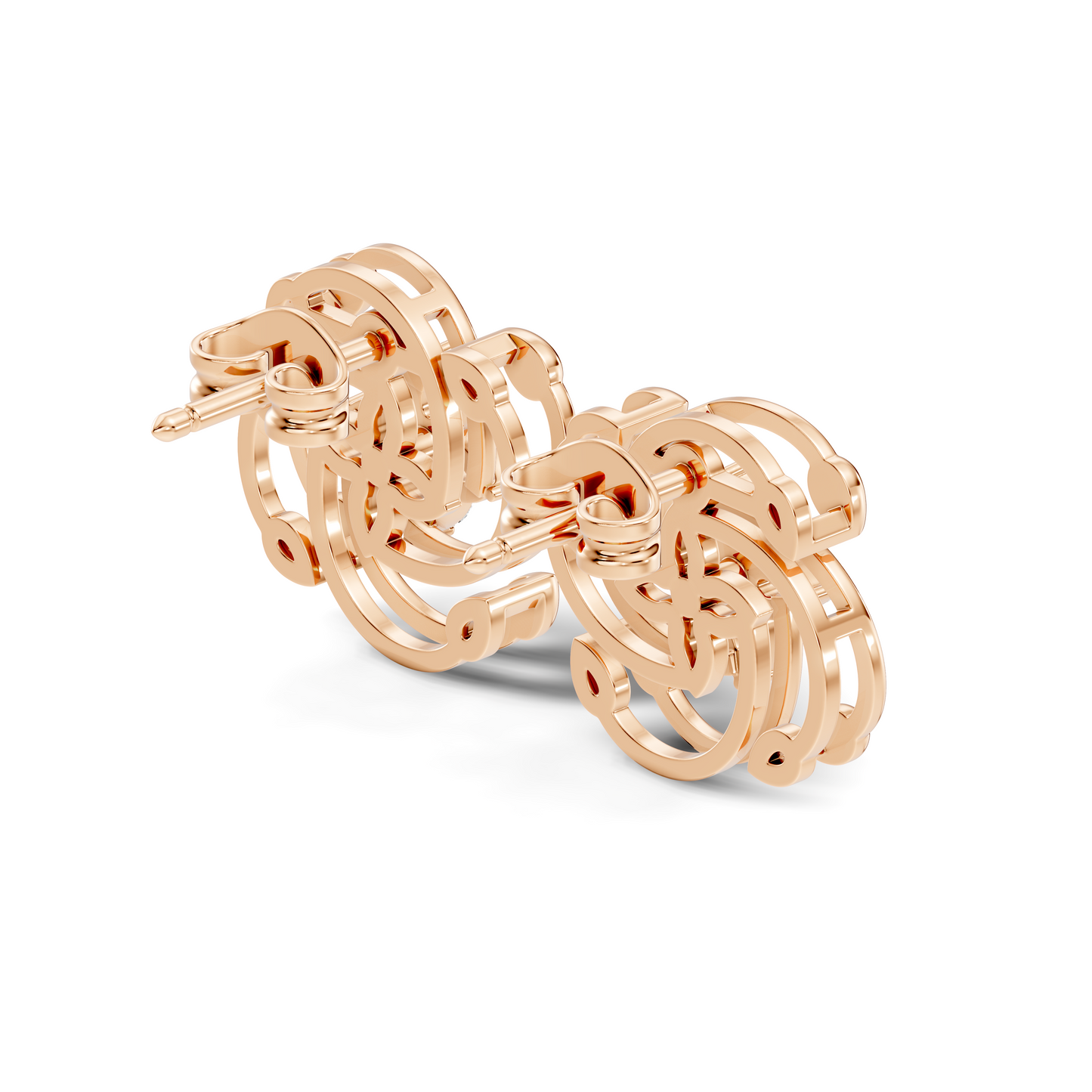 Stunning 14K White Gold Pear Cut Lab-Grown Diamond Earrings For Her Elegance