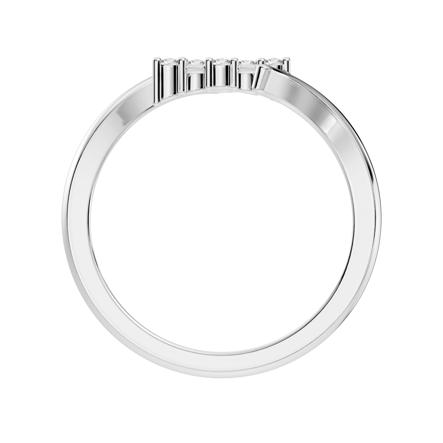 Vintage Round Cut White Colorless Diamond Elegant Art Deco Dainty Stunning Party Wear Ring For Her