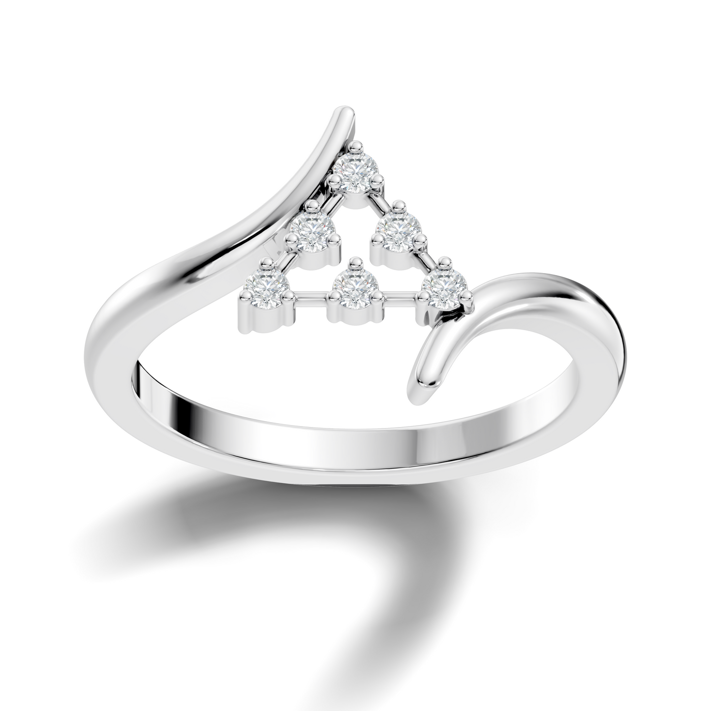 Vintage Round Cut White Colorless Diamond Elegant Art Deco Dainty Stunning Party Wear Ring For Her