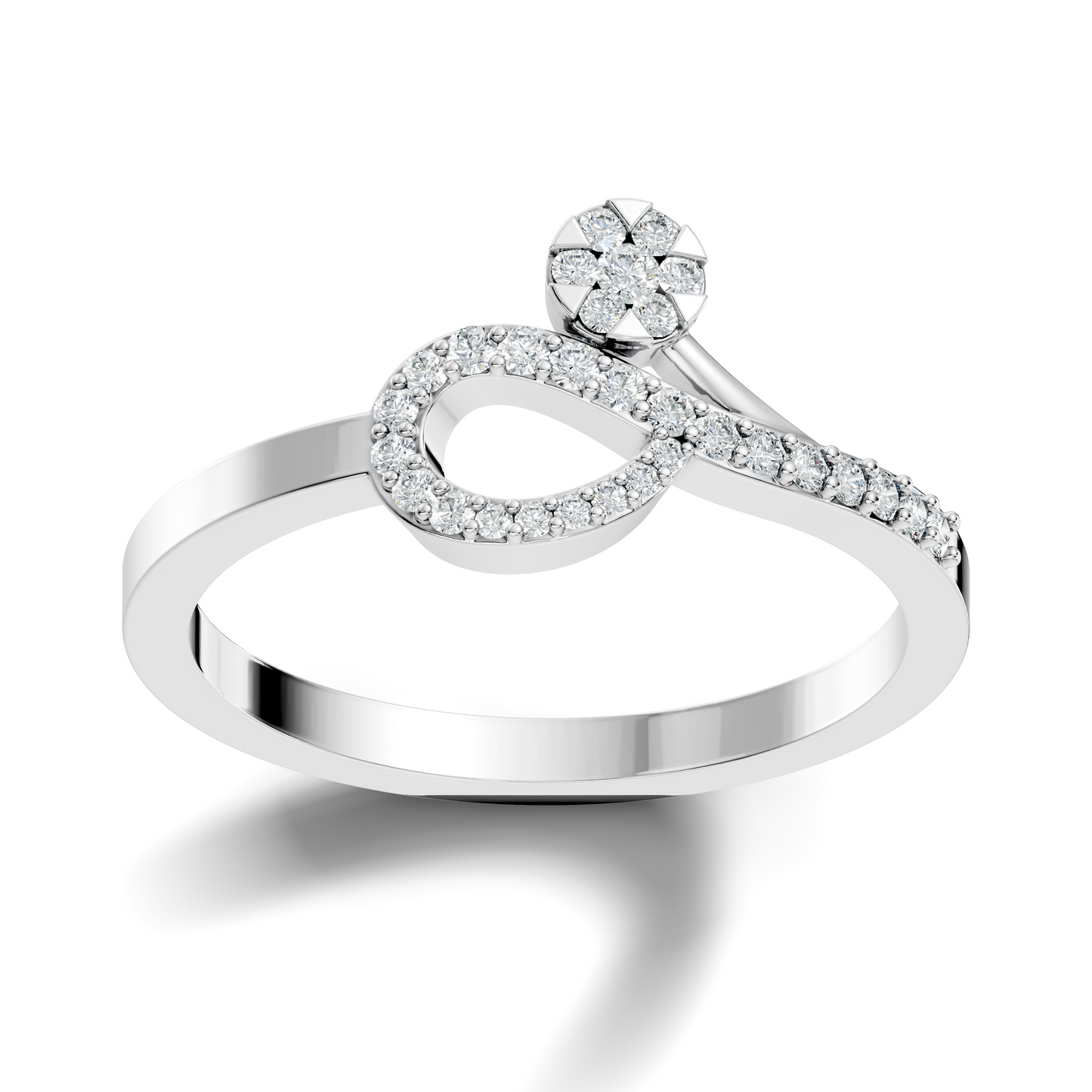 Round Cut Lab Grown and Natural Diamond Unique Delicate Vintage Daily Wear Ring For Her