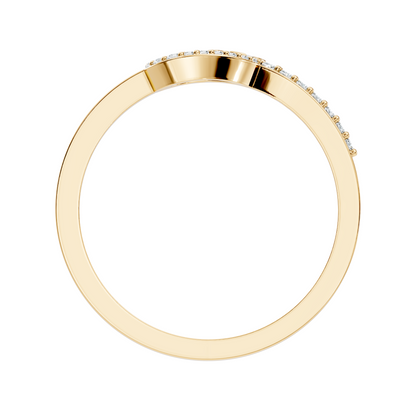 Round Cut Lab Grown and Natural Diamond Unique Delicate Vintage Daily Wear Ring For Her