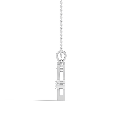 Shinning New Style Round & Marquise Shape Diamond Beautiful Diamond Pendant For Anniversary Gift