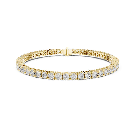 6.37 CT Round Cut Top Grade Diamond Antique Delicate Vintage Tennis Bracelet In Lab Or Natural Diamonds