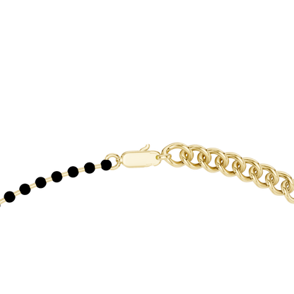 7 Stone 10k Solid White Gold Round Cut Lab Grown & Natural Diamond Graduation Necklace For Anniversary Gift