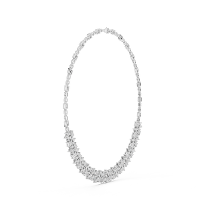 23.22 Ct Pear, Princess And Marquise Cut Lab Grown Diamond New Classic Diamond Necklace for Her