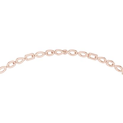 15.73 Ct 14k Solid Gold Lab Grown Diamond Graduation Diamond Necklace For Anniversary Gift