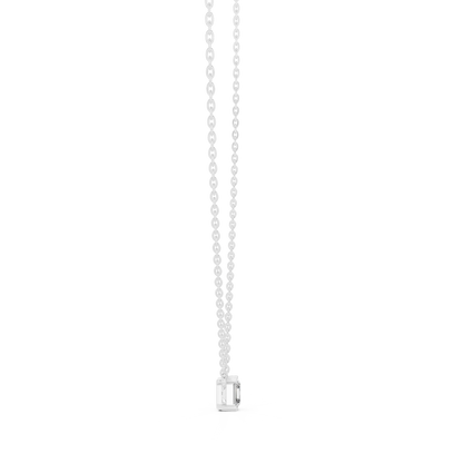 Elegance Emerald Square Shape Lab Grown Unique Shining Diamond Pendant For Occasional Wear