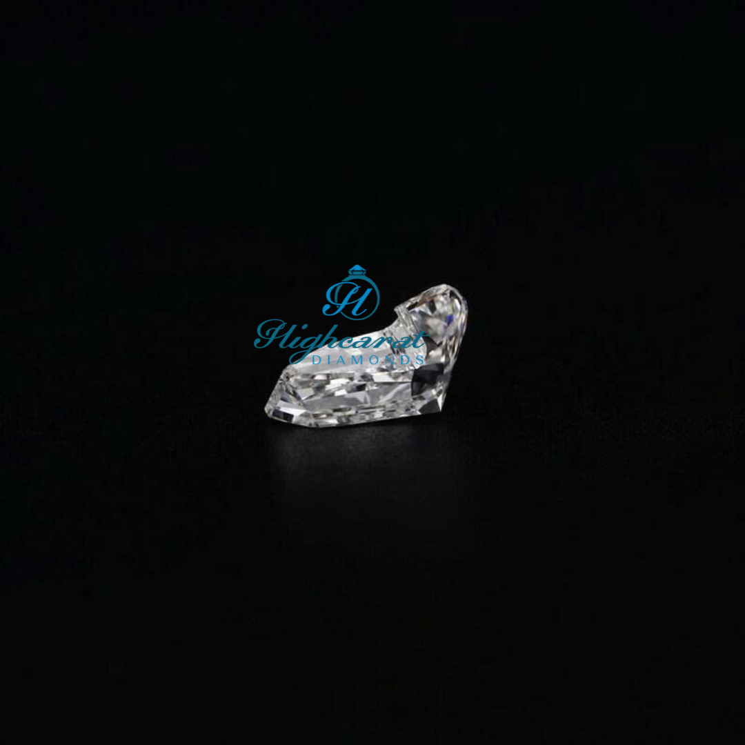 J Shape Sparkling Diamond Perfect for Customized Minimalist Jewelry & Fine Gifting Designs