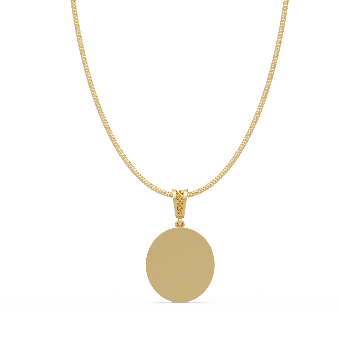 Lion Head Medallion Lab Grown Diamond Rose Gold Pendant Necklace - HIGHCARAT DIAMONDS