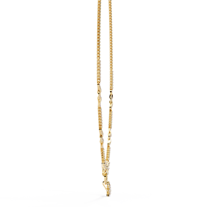 5.47 Ct Round Cut Natural And Lab Grown Diamond Minimalist Sparkling Wedding Necklace Gift For Women's