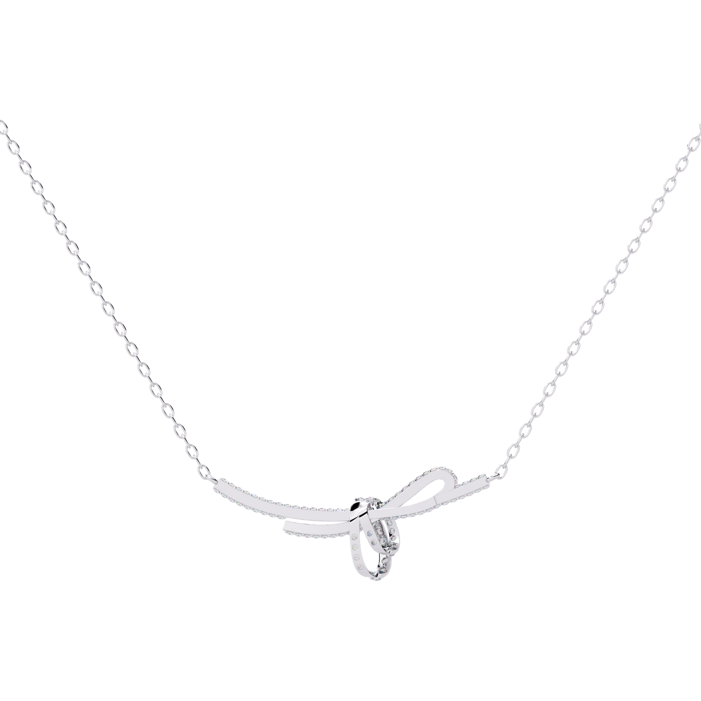 Round Cut Natural & Lab Grown  White Colorless Diamond Vintage Cluster Party Wear Anek Necklace Gift For anniversary